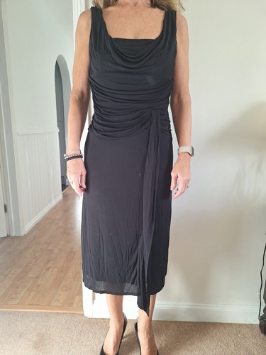 Black party dress size - party,