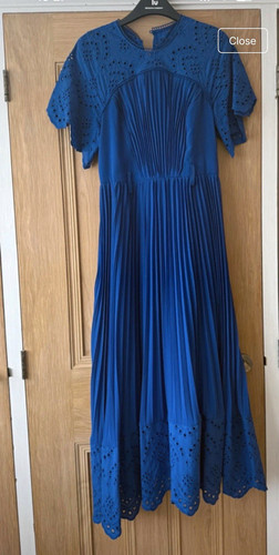 Coast blue chiffon - blue,