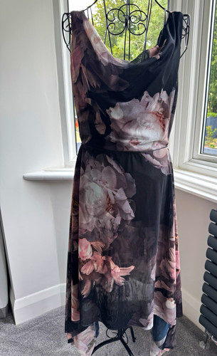 Coast arles floral mesh - floral, midi
