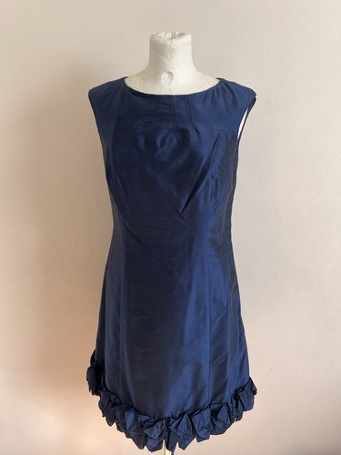 100 silk women navy blue - silk,
