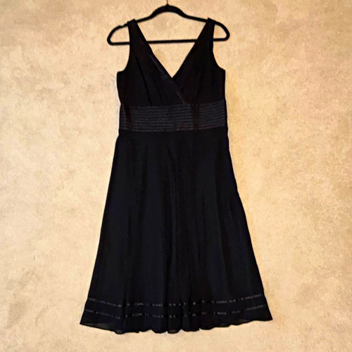 Vintage coast black chiffon - vintage,