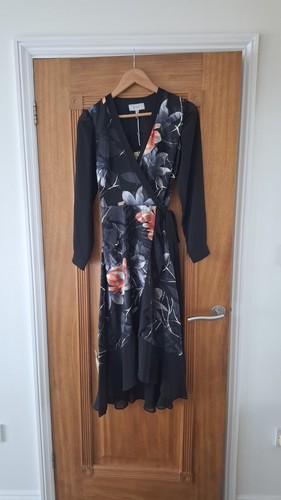 Coast moira jacquard wrap midi - wrap,
