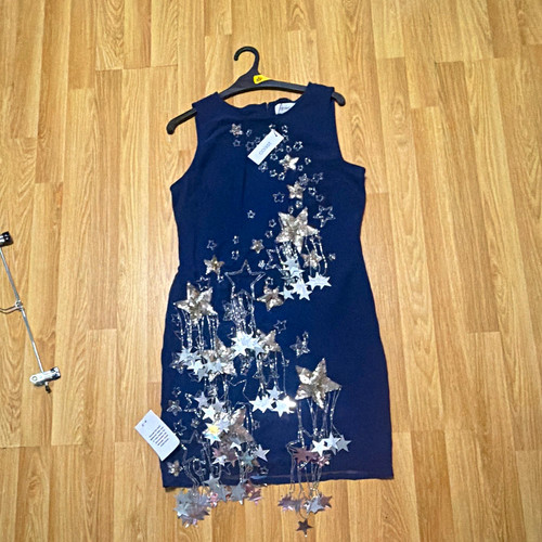 Coast navy sleeveless - navy, shift