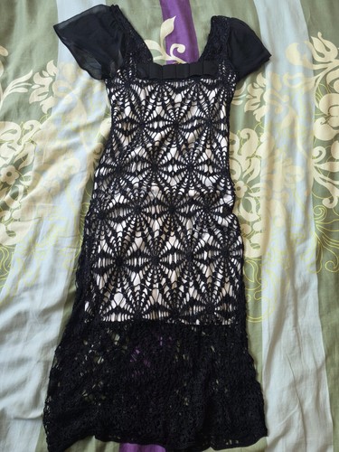 Coast black cream crochet - coast,