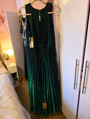 Coast green shimmery - coast, pleated