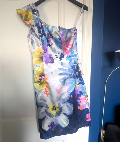 Coast multicolour satin floral - coast,