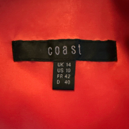 Coast red sheath neck - red,