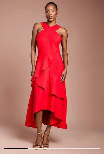 Red coast dress size - red, 12