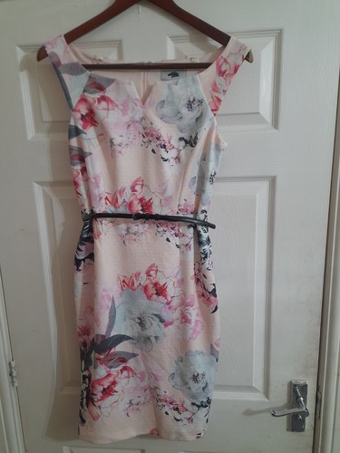 Coast pink floral sheath dress - sheath,