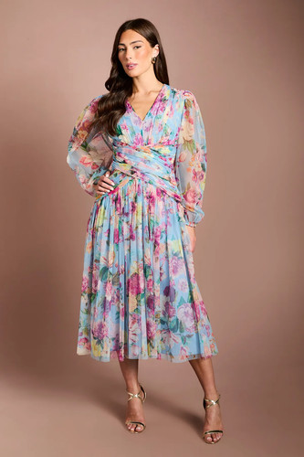 Coast blue midaxi - blue, womens
