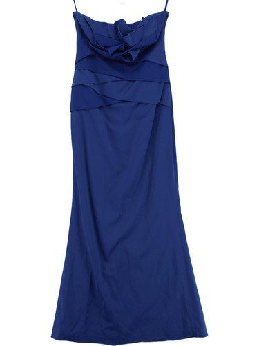 Coast maxi dress uk10 blue - maxi, in