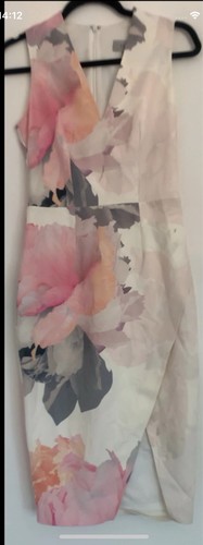 Coast floral dress size - floral,