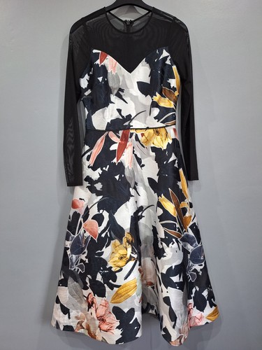 Coast fit flare floral print - floral,