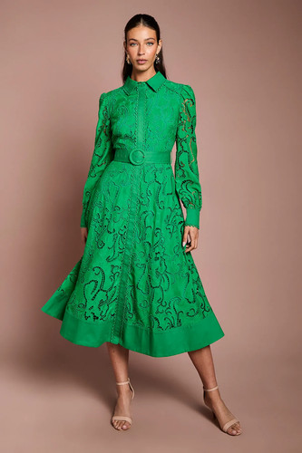 Coast green shirt dress womens - coast,