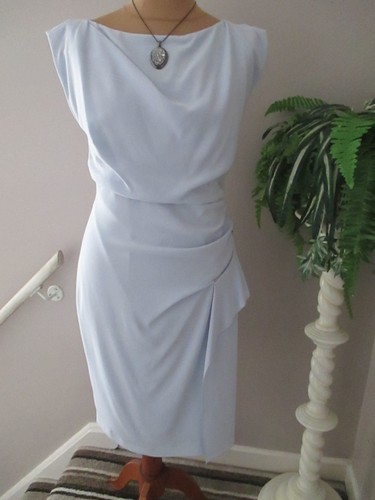 Coast pale blue dress size - coast, 16