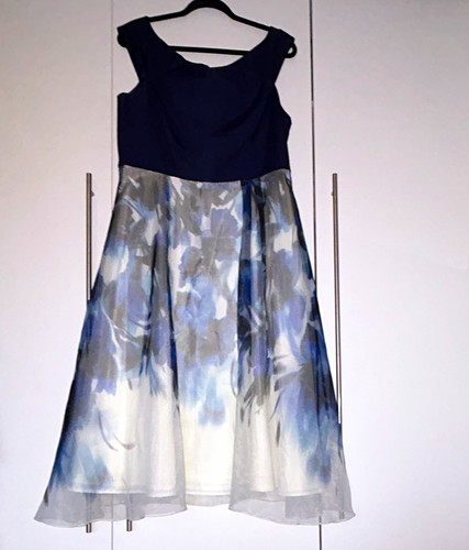 Coast navy abstract fit - navy,