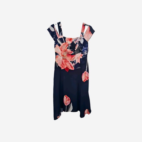 Coast navy pink floral - coast,