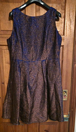 Coast copper metallic jacquard - coast,