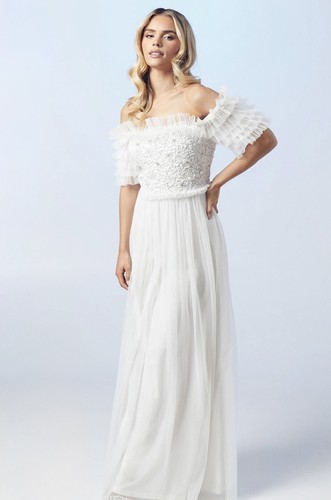 Coast bardot mesh - coast,