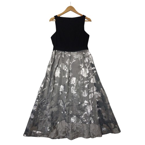Coast silver floral jacquard - silver,