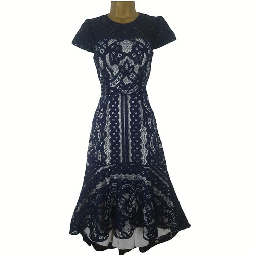 Coast navy blue fit - blue, flare