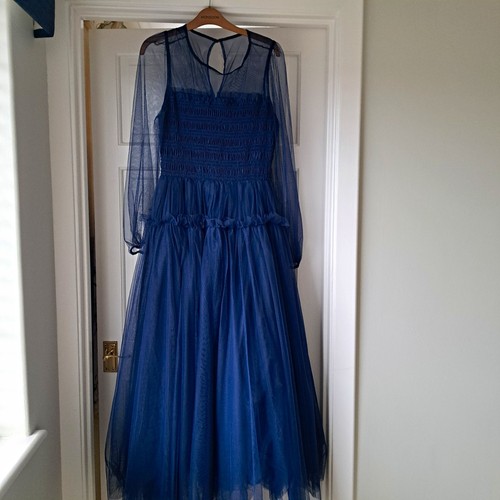 Coast blue sheer - coast, tulle