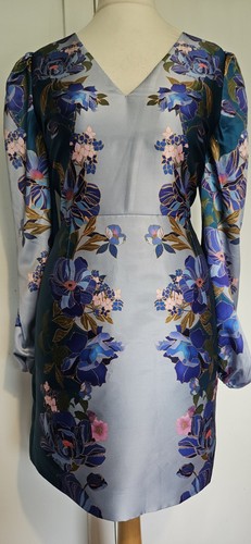 Coast dress blue floral - dress,